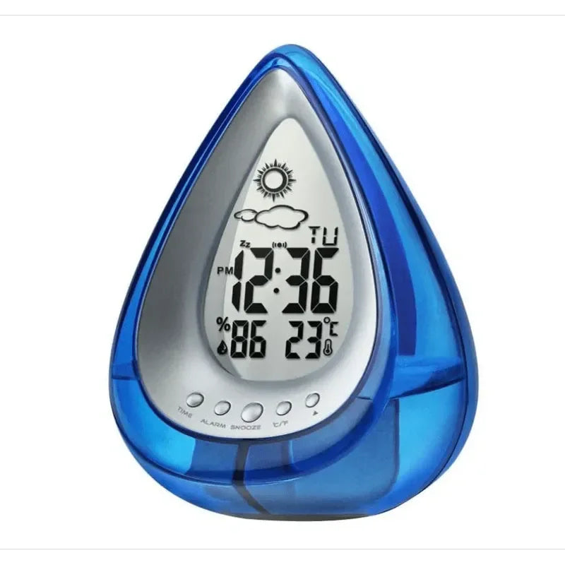 Drop Shaped Digital Alarm Clock