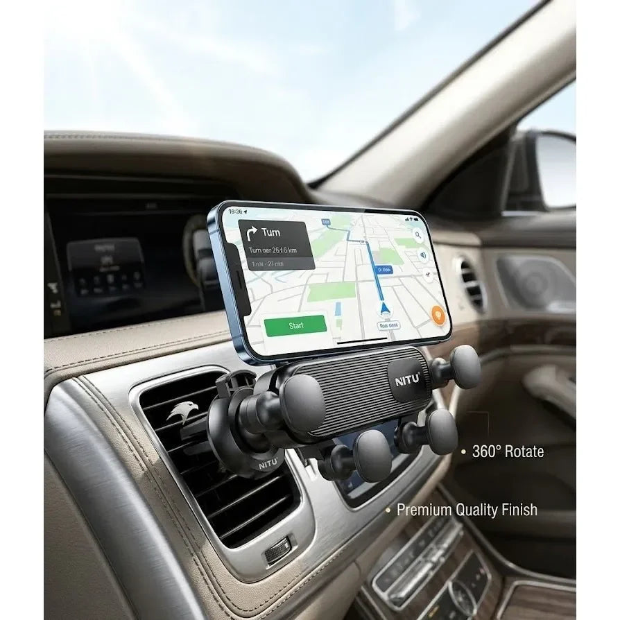 Nitu - Gravity Damping Bracket Car Phone Holder